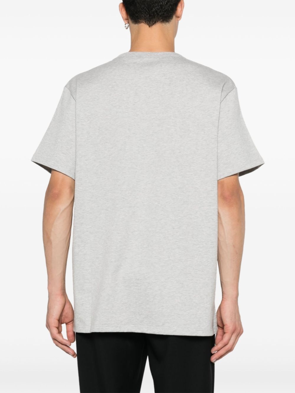 logo-print cotton T-shirt - 4