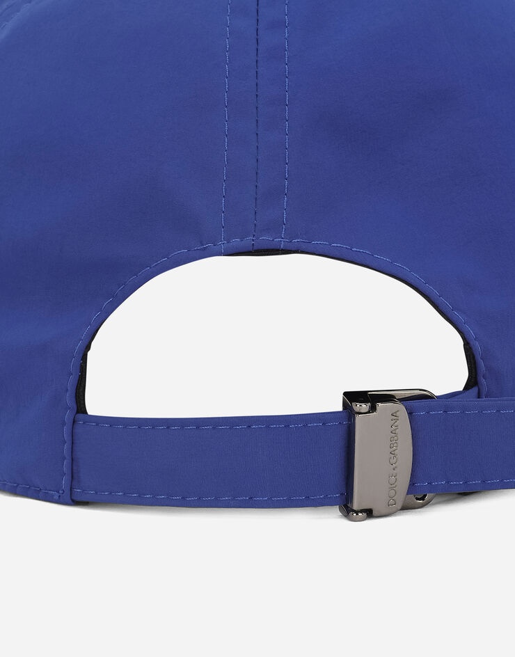 Nylon baseball cap with branded tag - 4