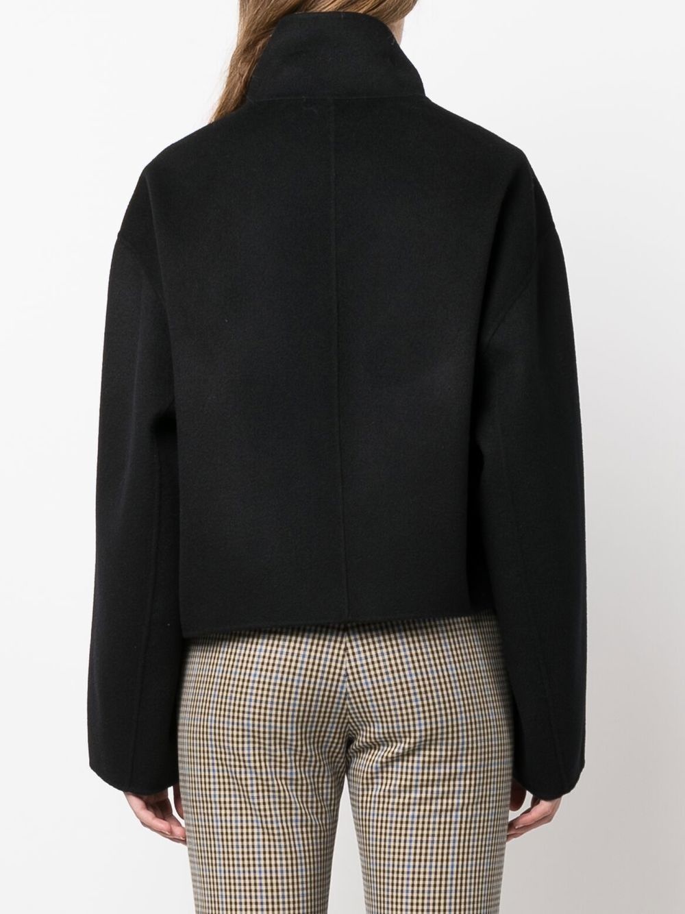 wool-cashmere zip-up jacket - 4