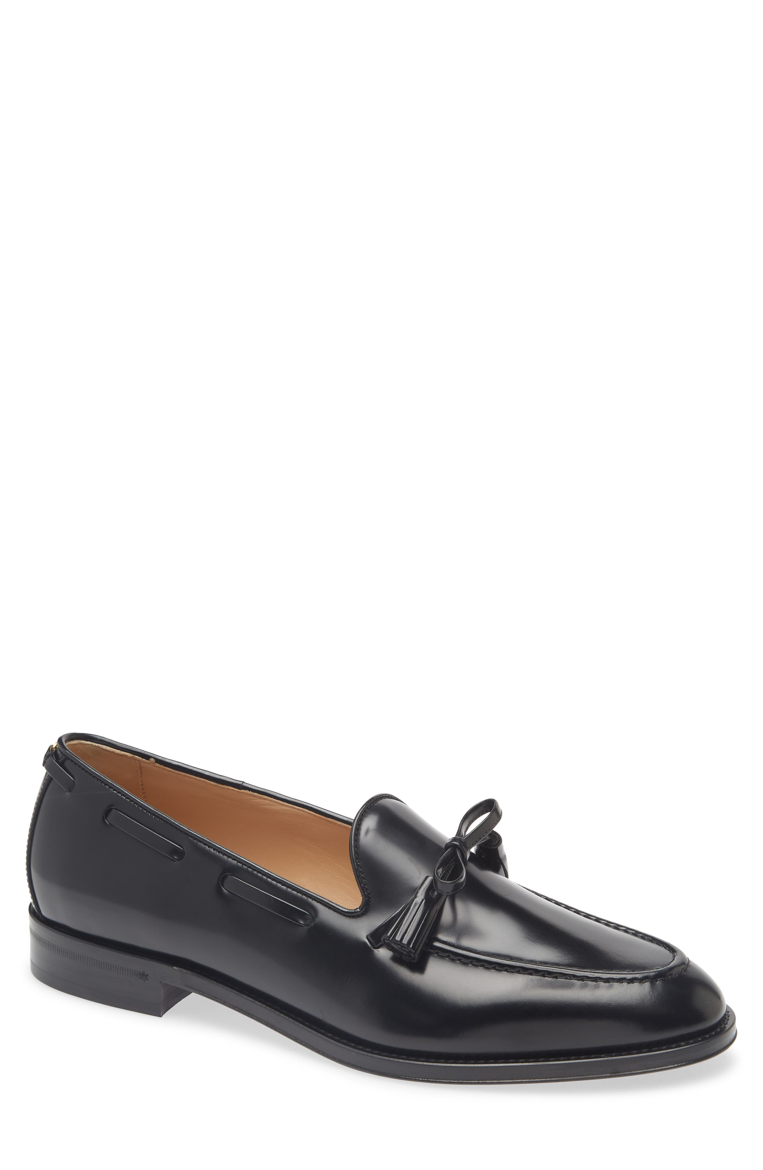 Valentino Garavani Bowshire Loafer in Black at Nordstrom - 1