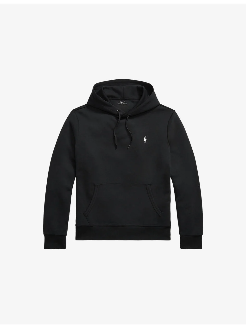 Logo-Embroidered Pouch-Pocket Cotton-Blend Hoody - 1