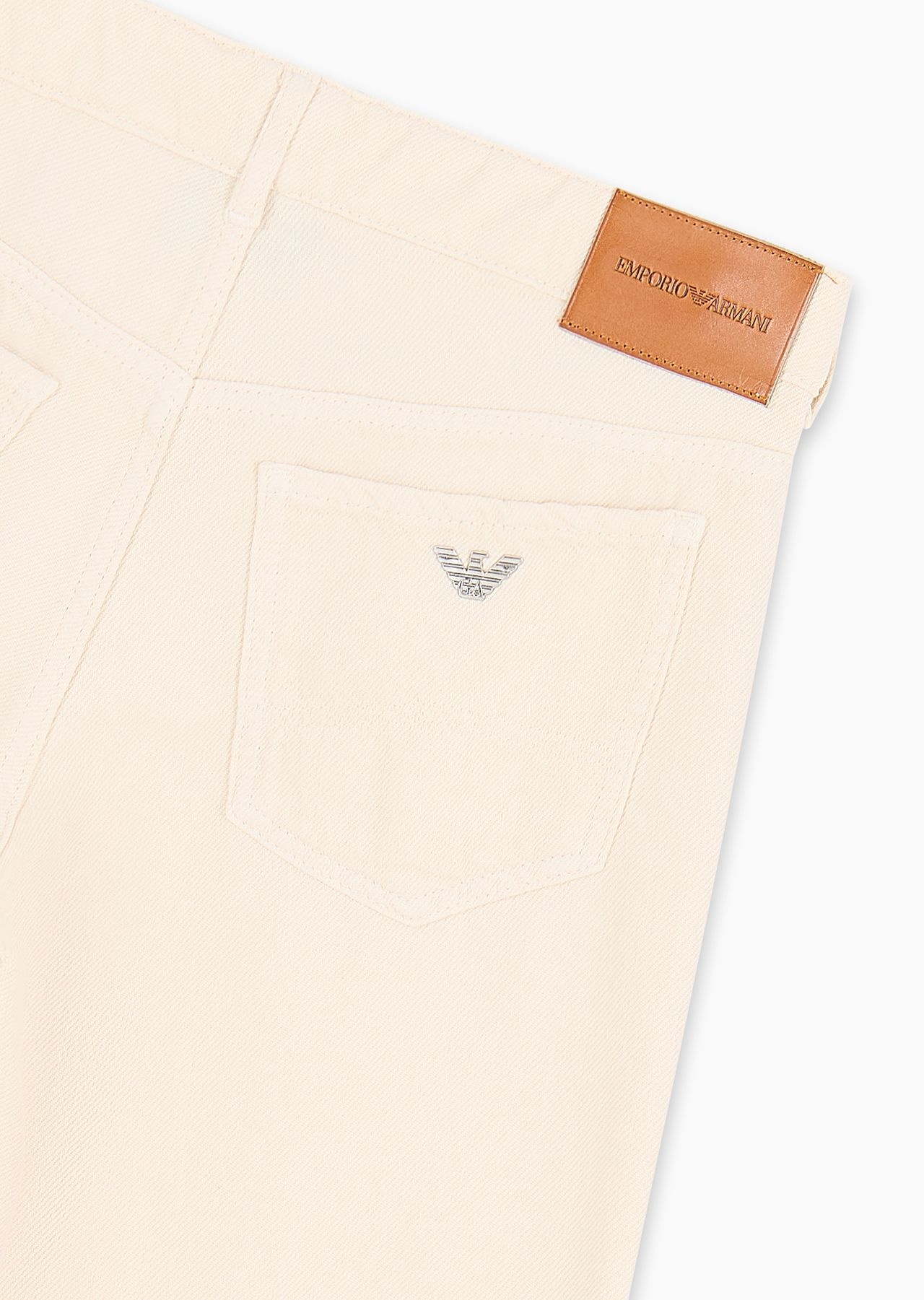 J04 Mid-rise straight-leg trousers in ASV worn-look organic cotton - 6