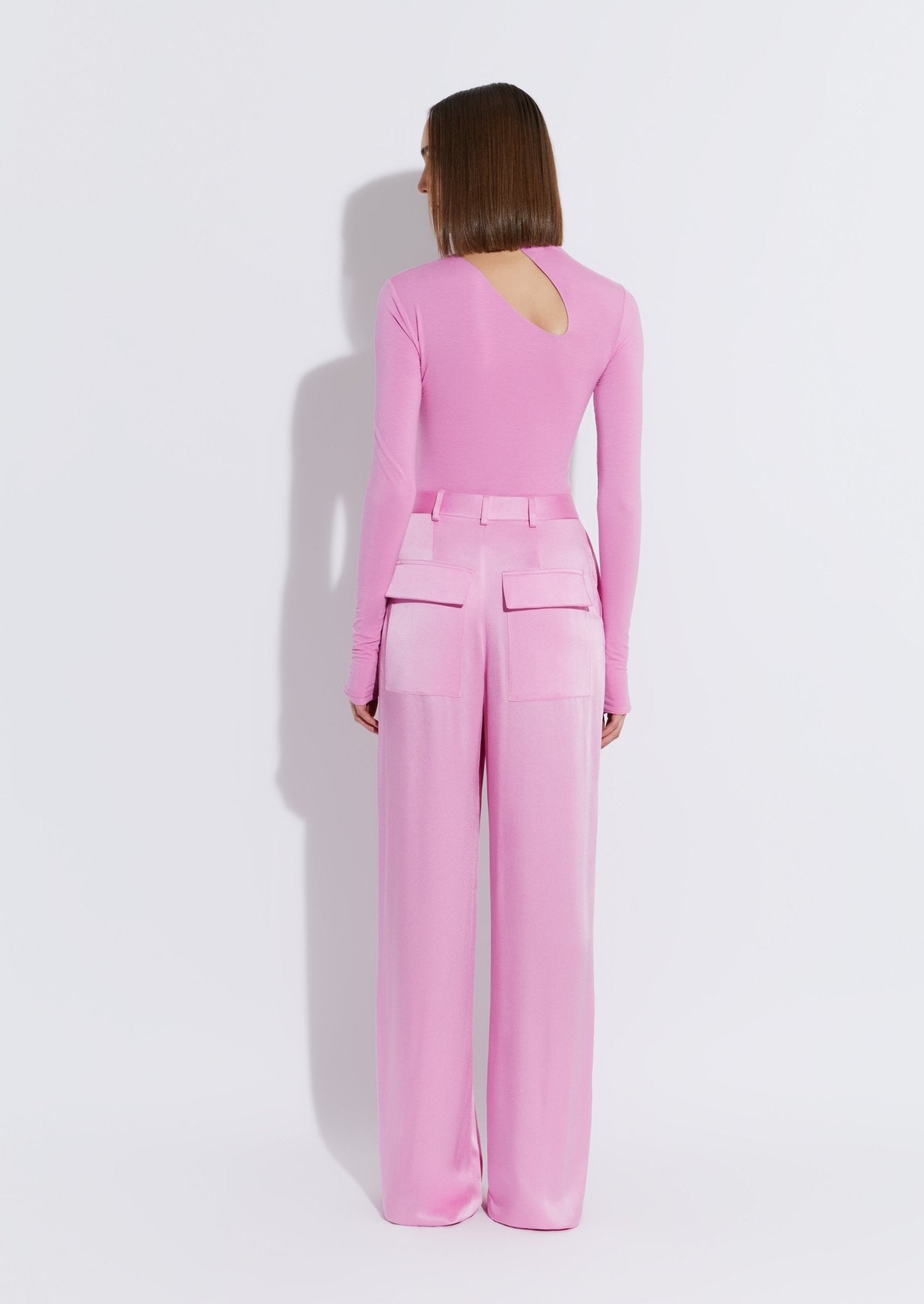 Satin Relaxed Pant - 3