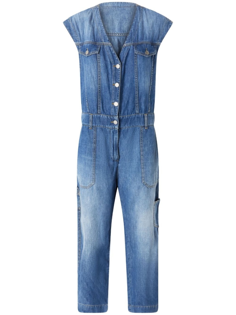 denim jumpsuit - 1