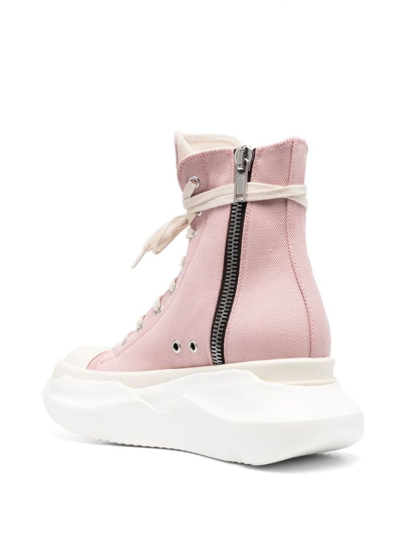 Abstract high-top sneakers - 3