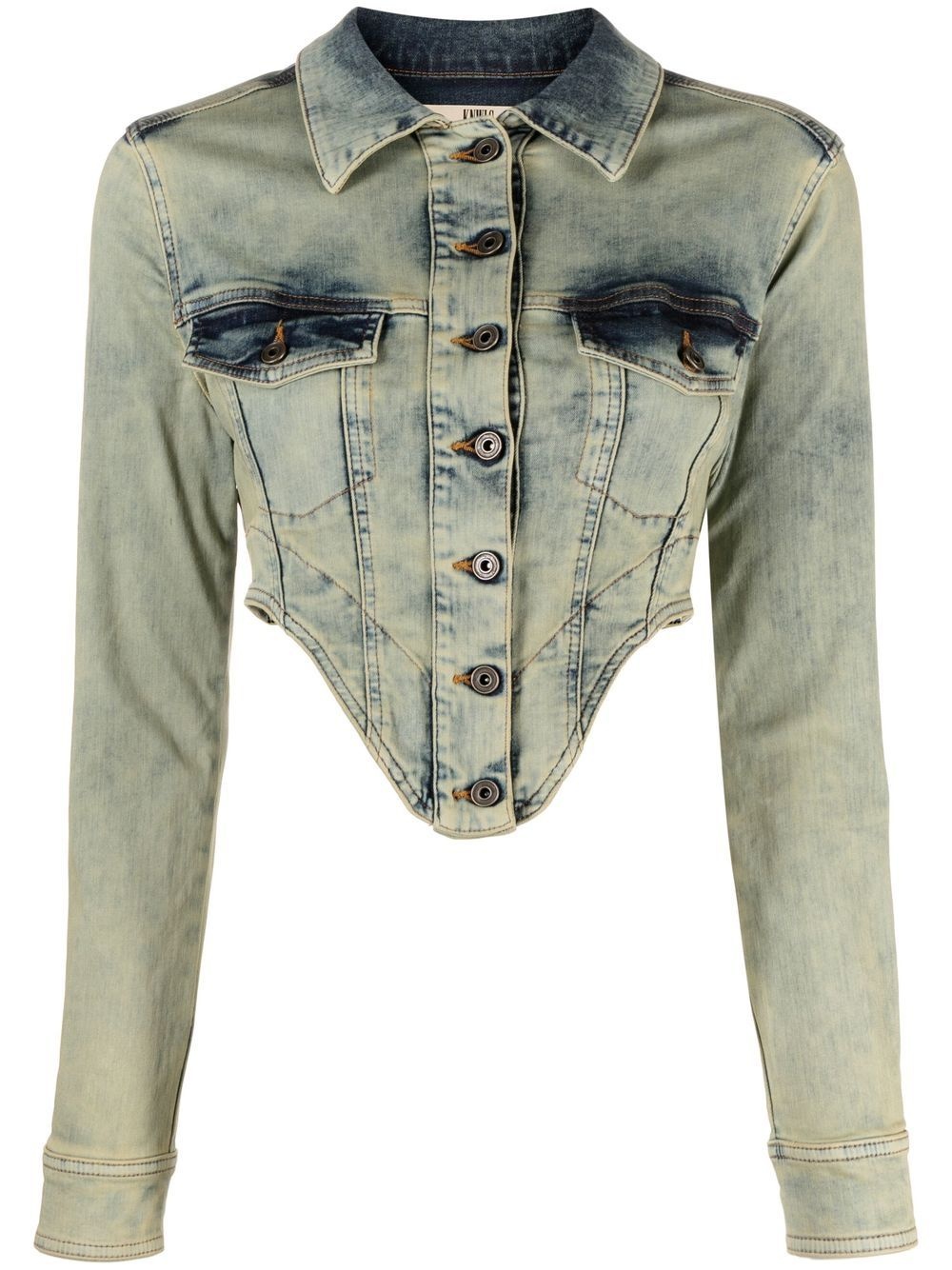 Claw denim jacket - 1