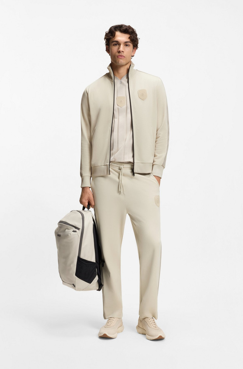 BOSS CREST-LOGO SWEATSHIRT IN A RELAXED FIT outlook