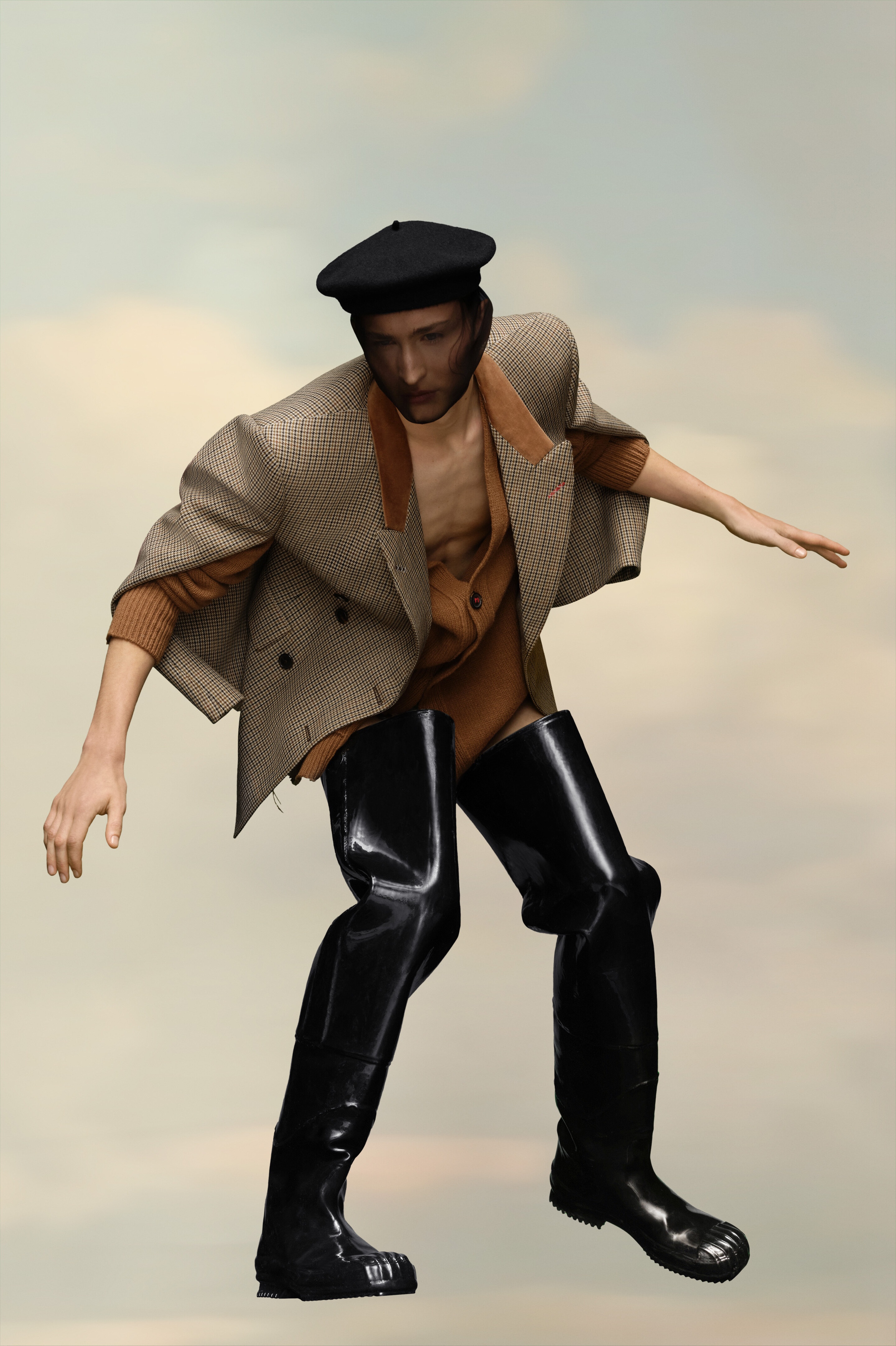 Check Blazer - 1