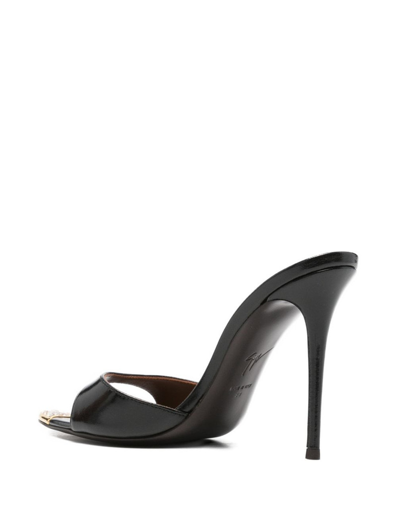crystal-embellished-detail sandals 3