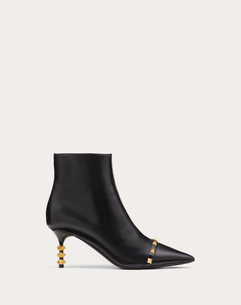ROCKSTUD KIDSKIN ANKLE BOOT WITH SCULPTED HEEL 70 MM 1