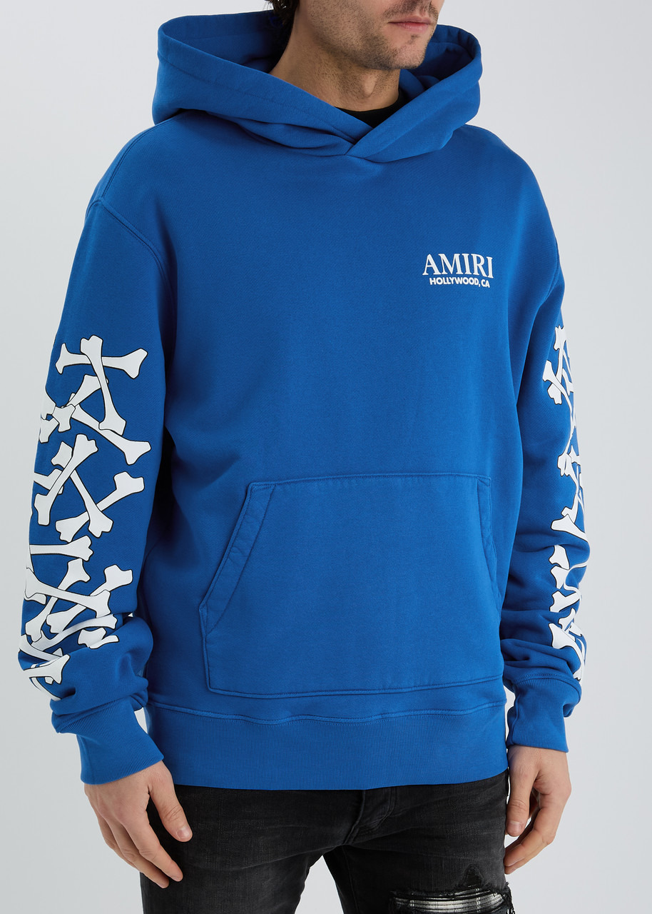 Amiri Bones Stacked Hooded Cotton Sweatshirt - 2