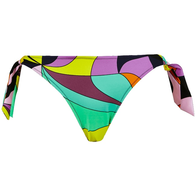 Women Bikini Bottom Mini Brief to be tied 1984 Invisible Fish - 1