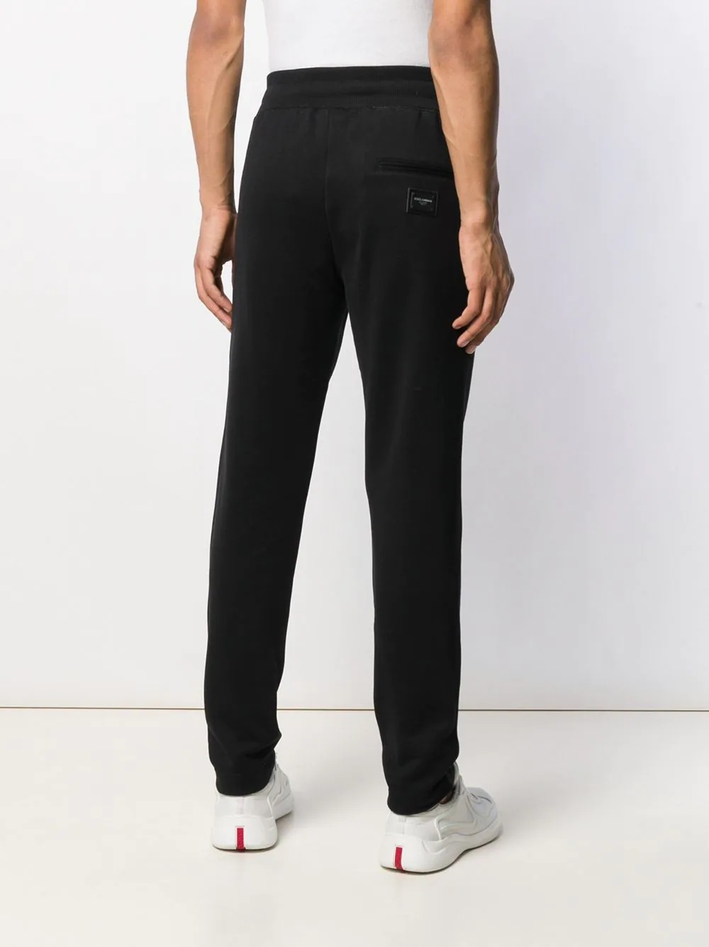 drawstring track trousers - 4