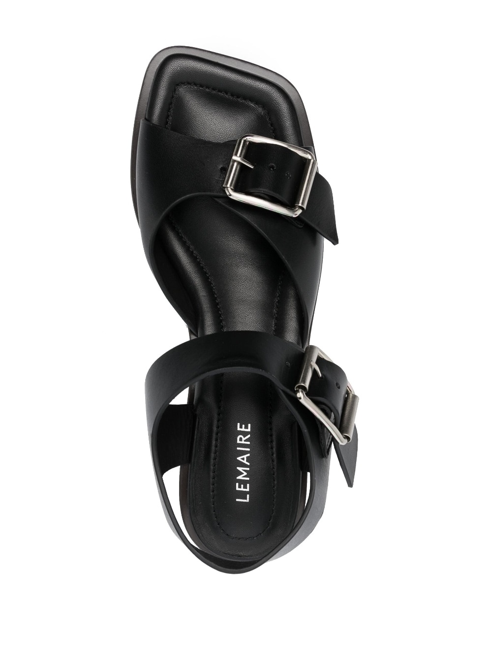 35mm double-buckle sandals - 4