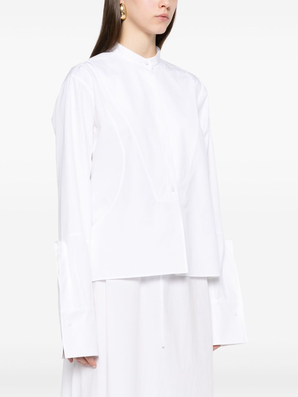 organic-cotton poplin shirt - 3