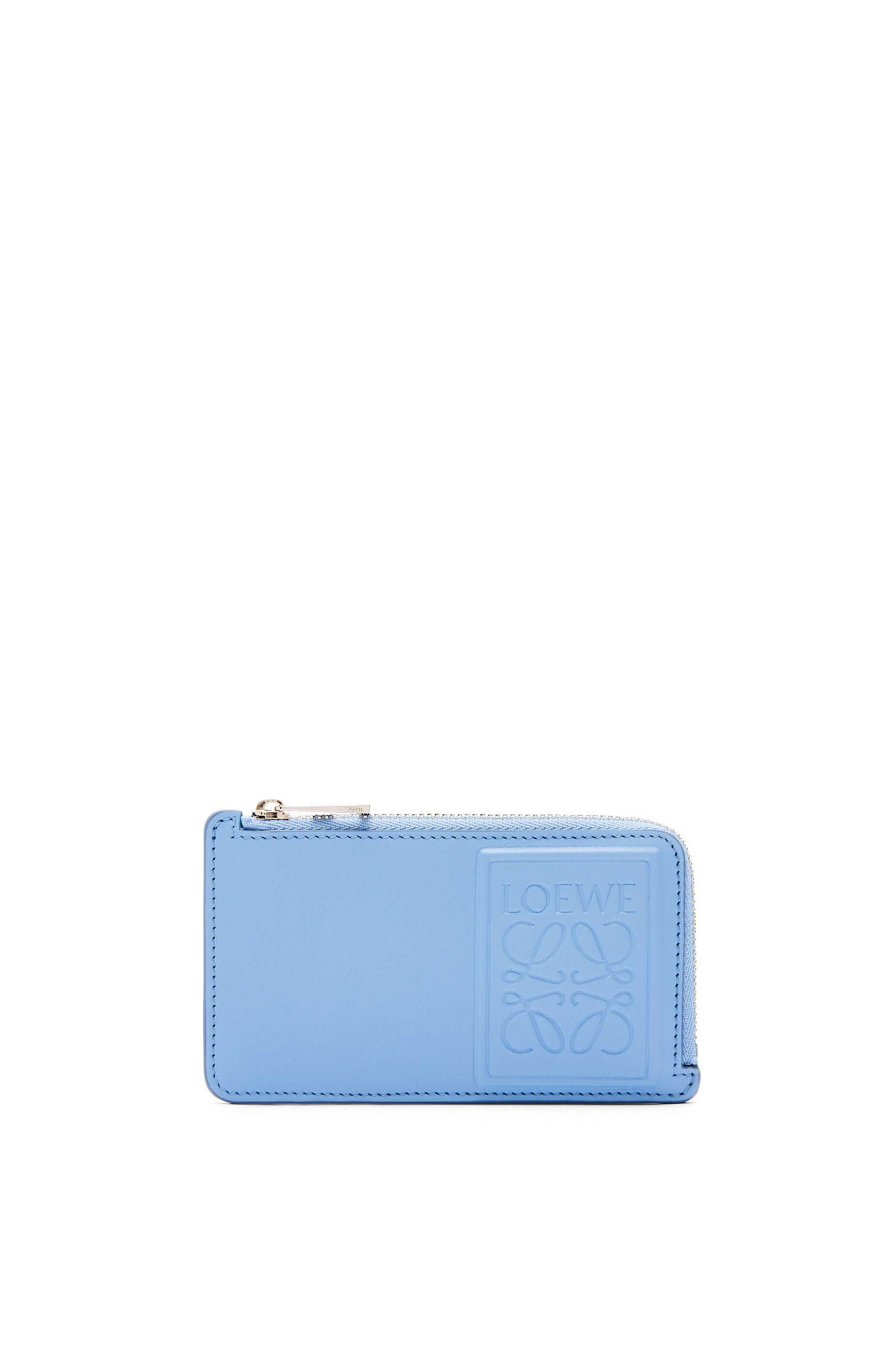 Coin cardholder in satin calfskin - 1