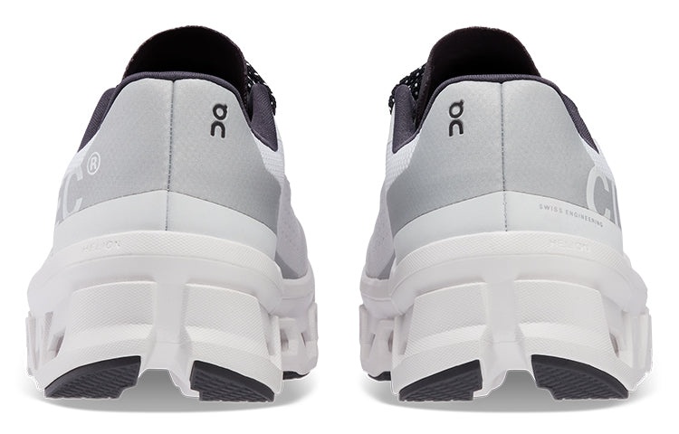 (WMNS) On Running Cloudmonster 'White Black Grey' 61.98433 - 6