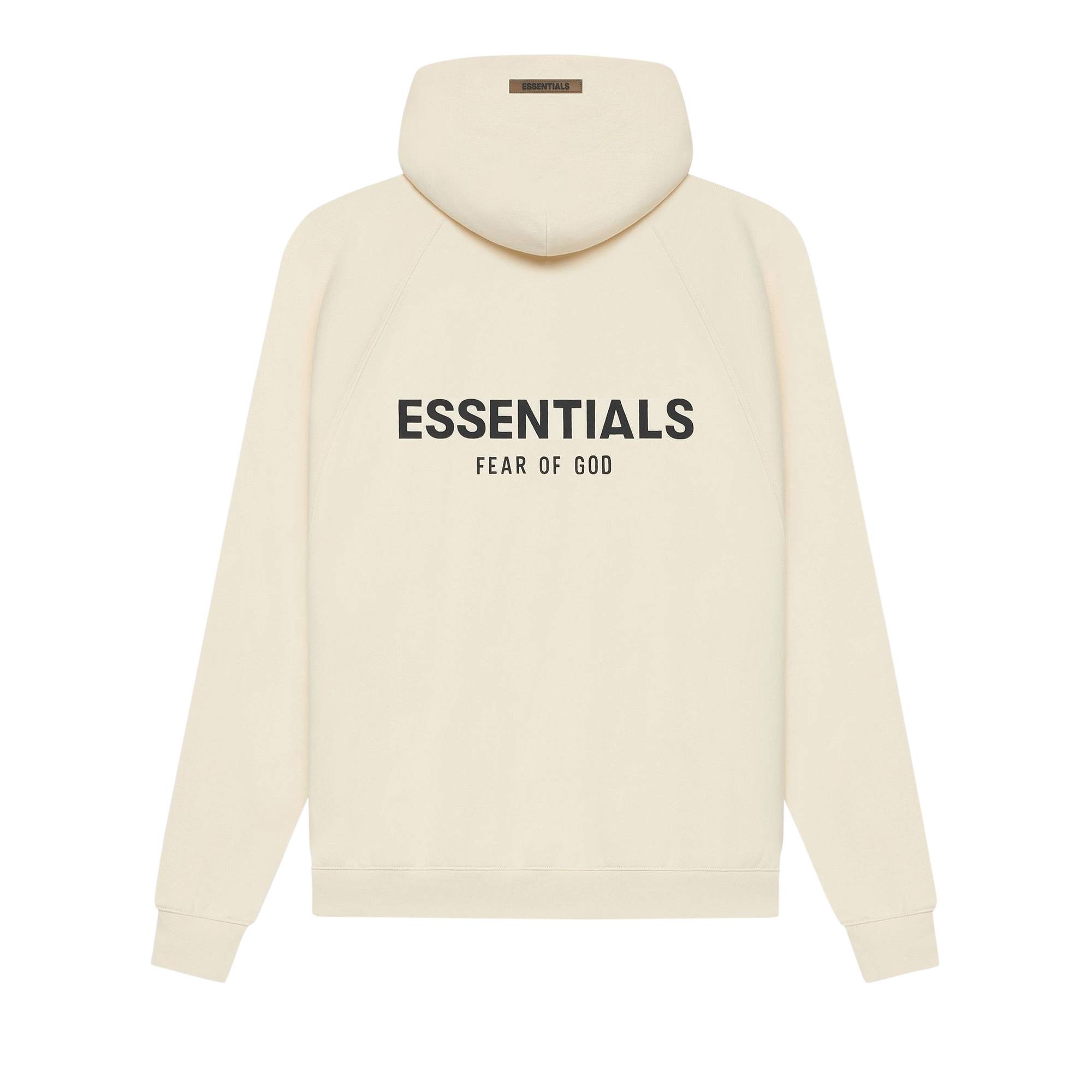 Fear of God Essentials Pull-Over Hoodie 'Buttercream' - 2