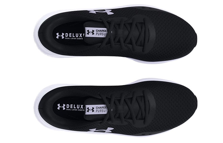 (WMNS) Under Armour Charged Pursuit 3 'Black White' 3024889-001 - 4