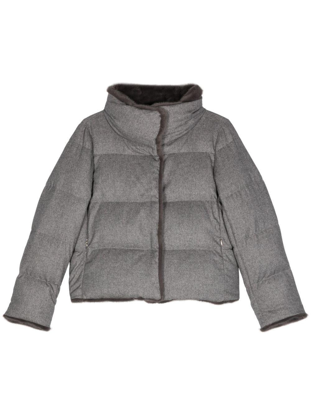 padded quilted jacket - 1