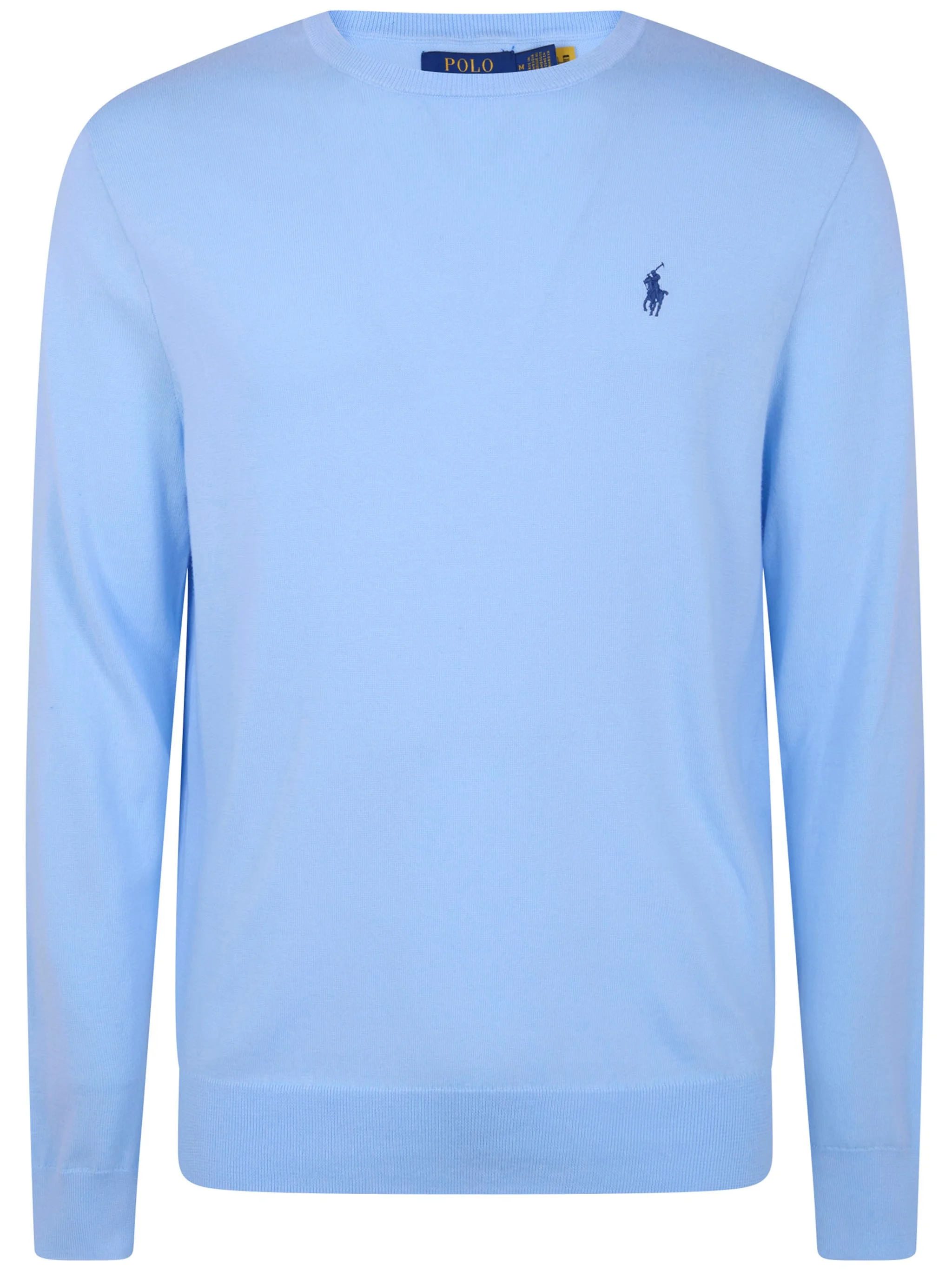 Long Sleeves Round Neck Classic Sweater - 1