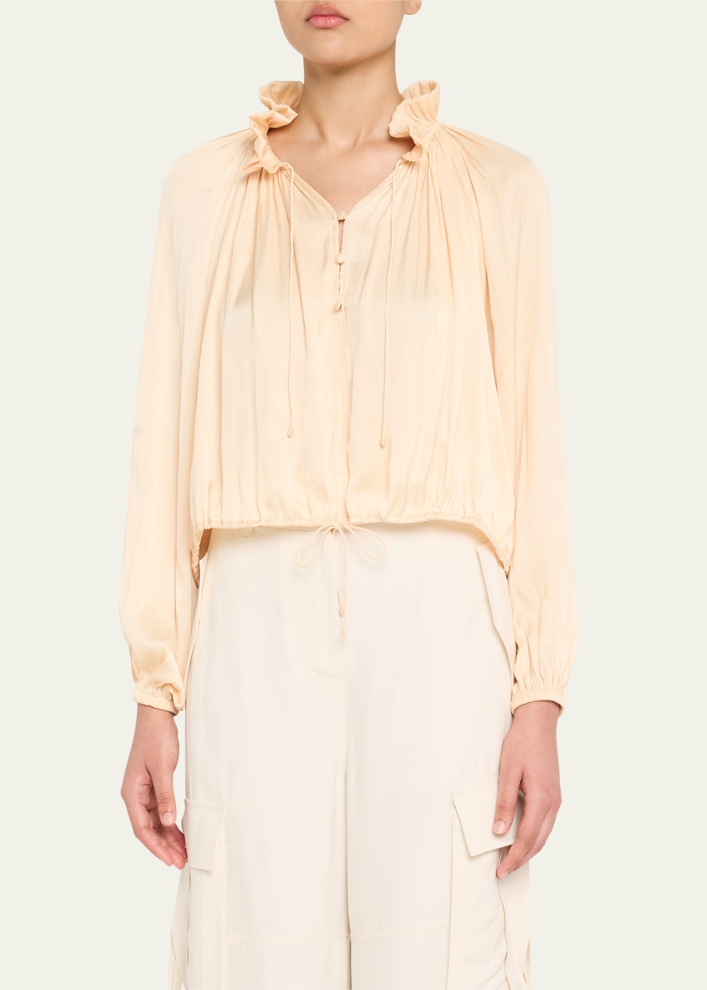 Laurette Long-Sleeve Blouse - 4