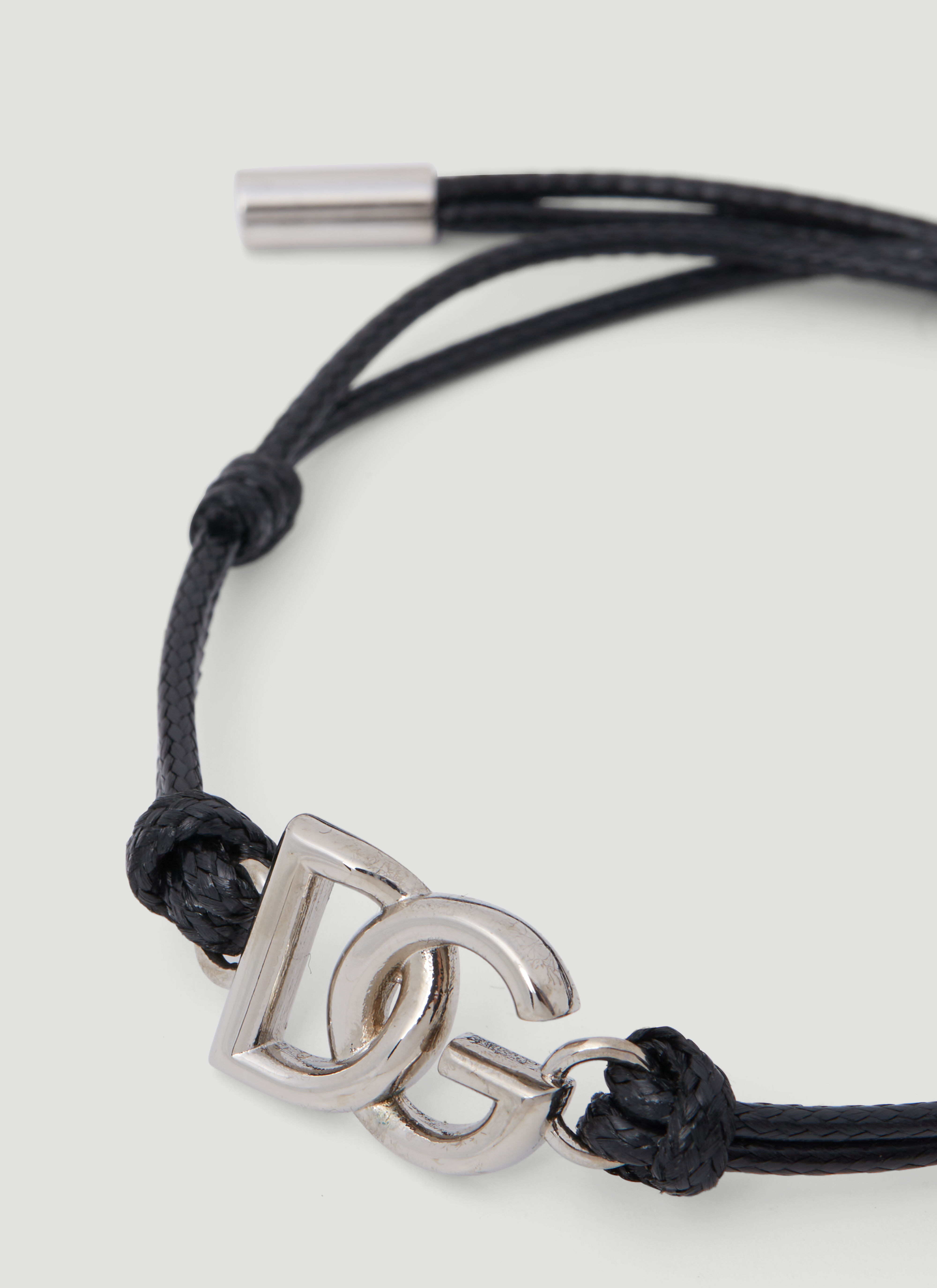 Monogram Plaque Cord Bracelet - 3