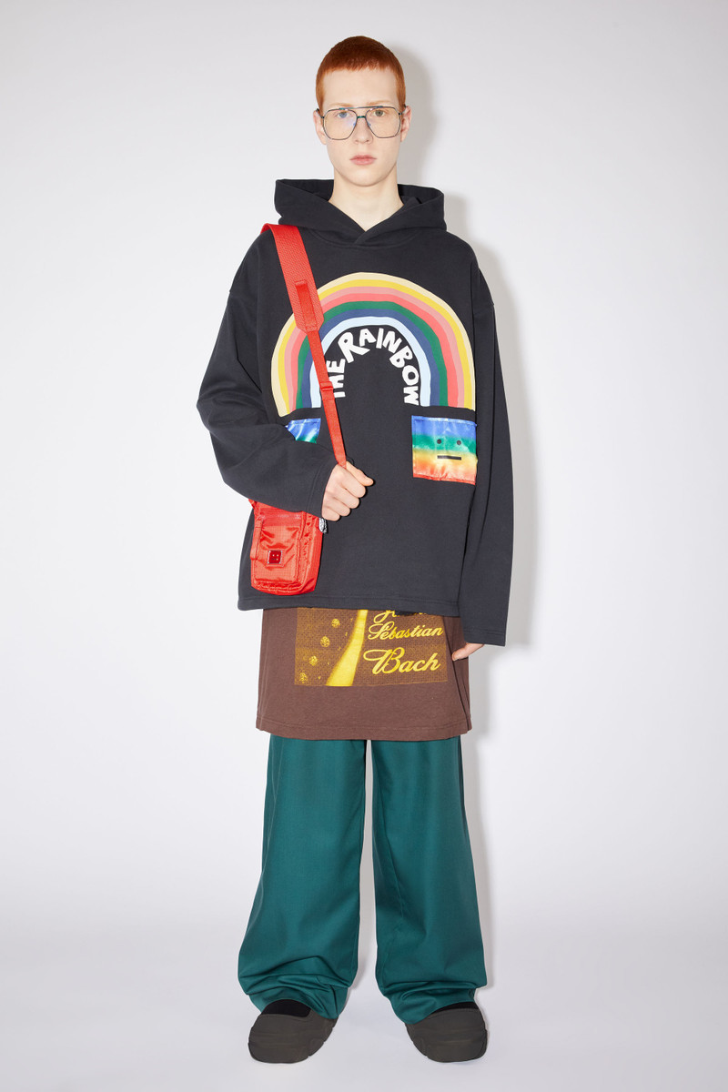Acne Studios Crossbody Face bag - Red outlook