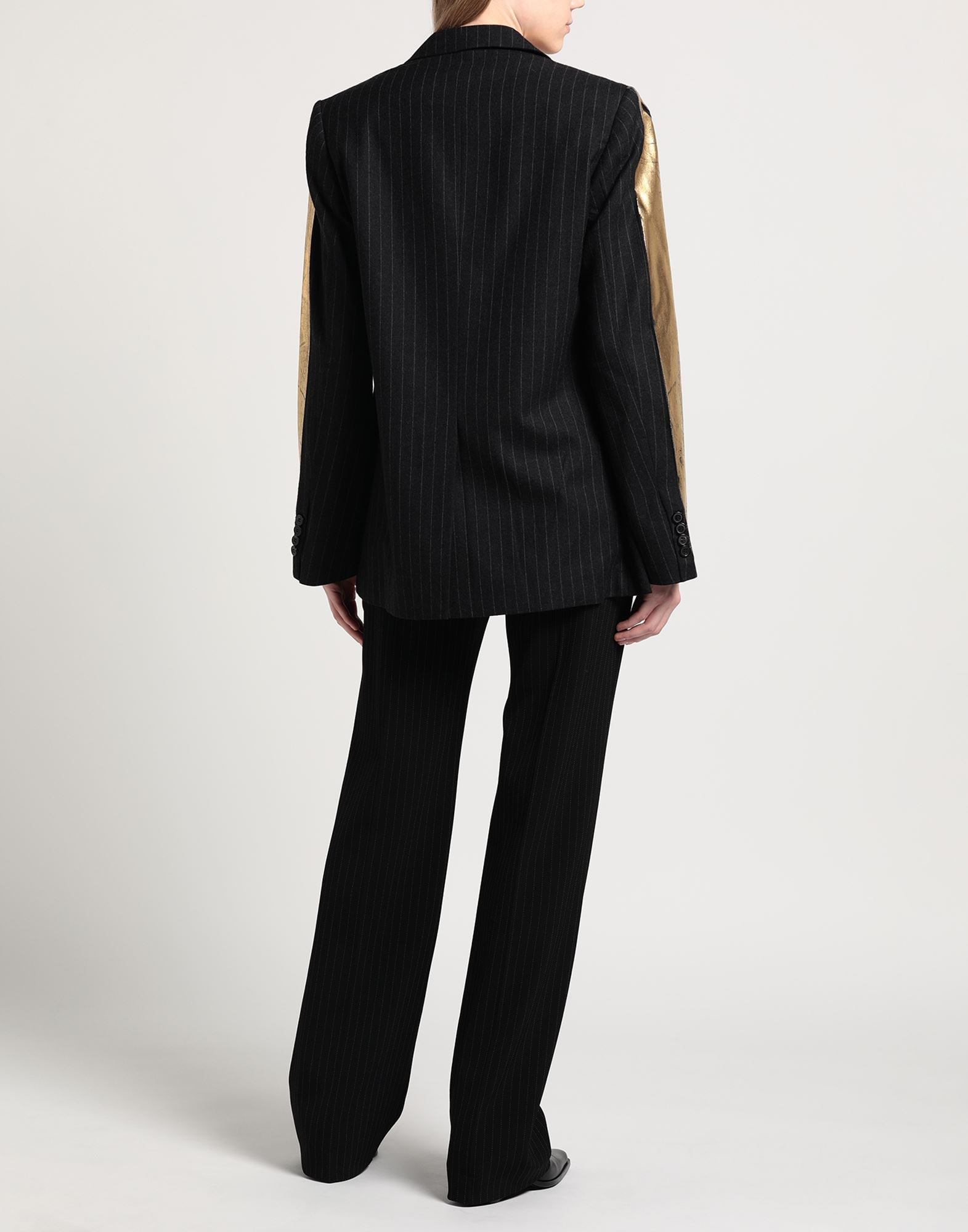Gold Women's Blazer - 4