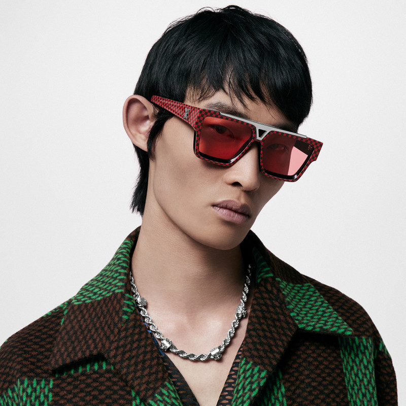 1.1 Evidence Damier Pop Sunglasses 6