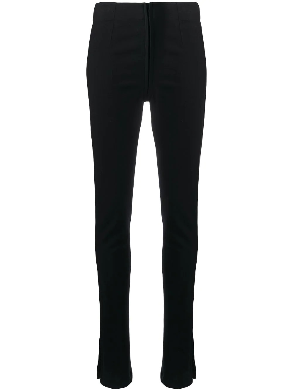 high-waisted trousers - 1