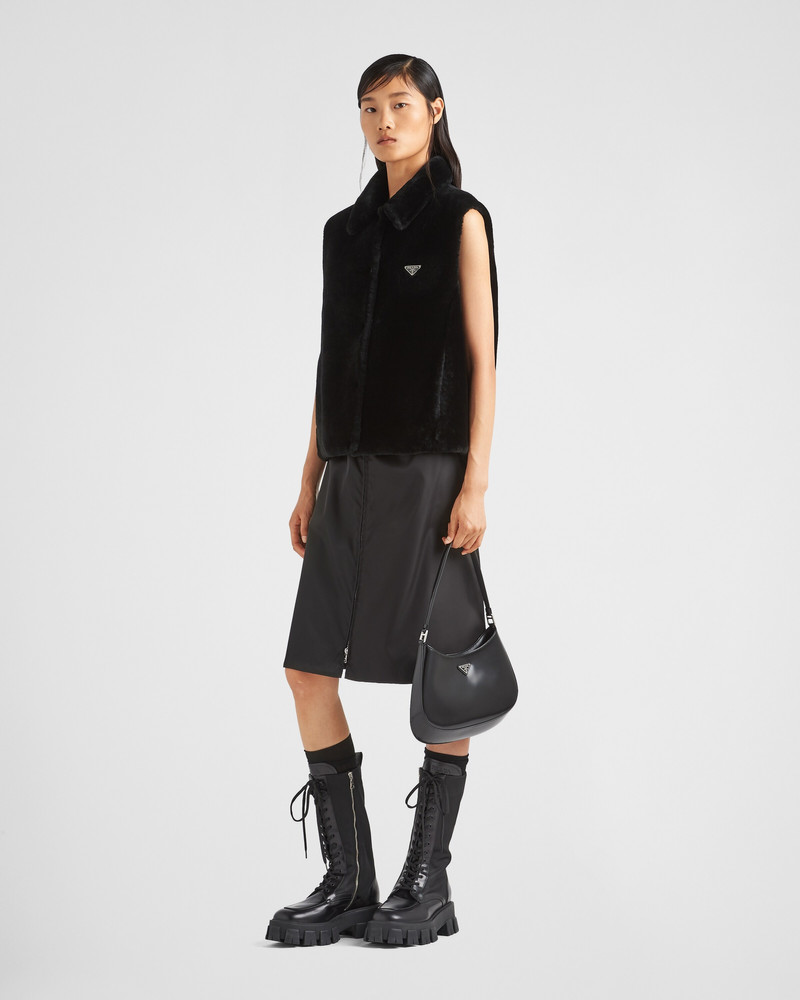 Prada Shearling vest outlook