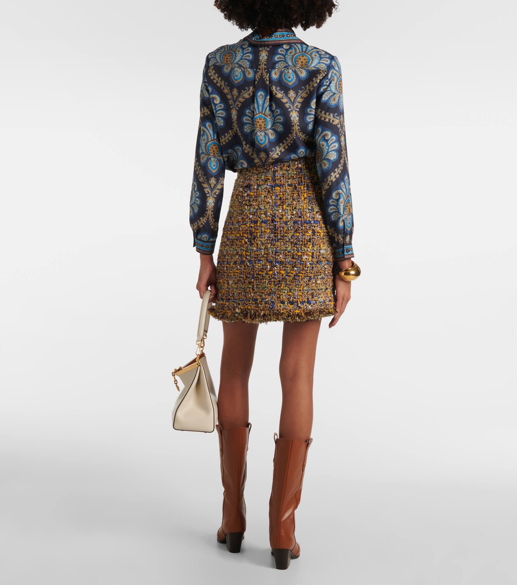 Tweed miniskirt - 3
