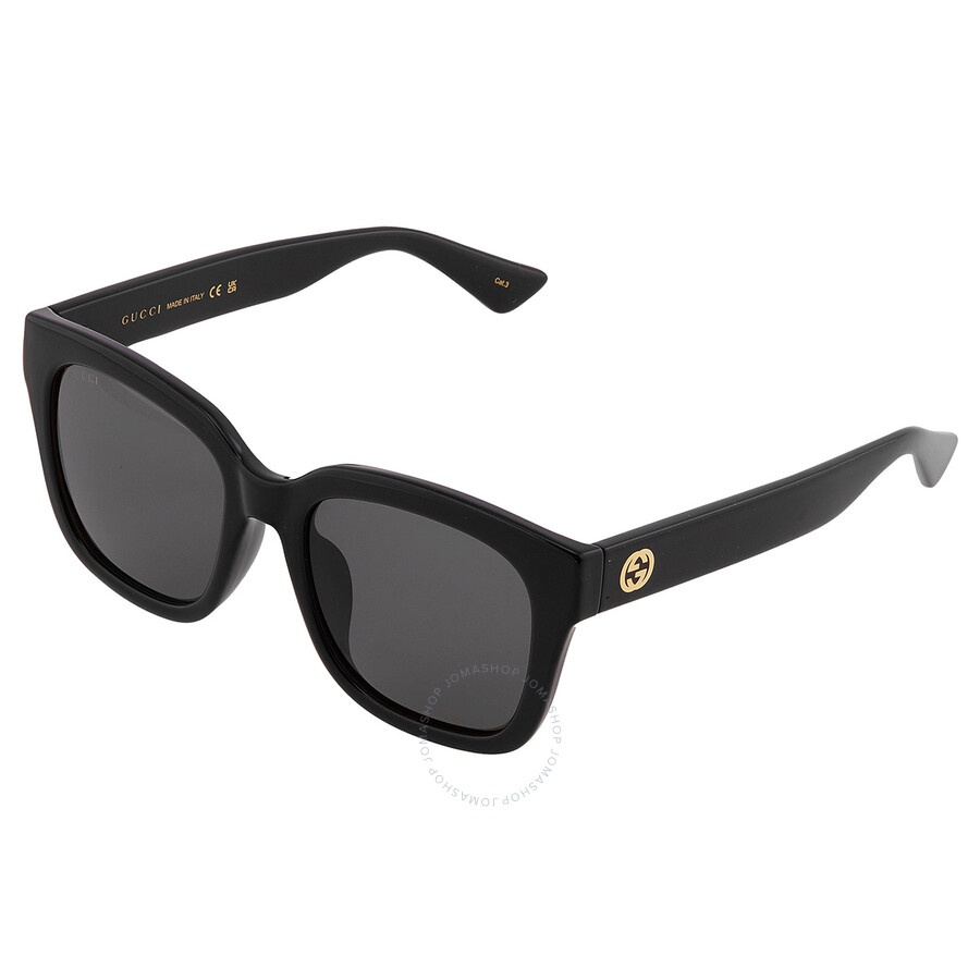 Gucci Smoke Sport Ladies Sunglasses GG1338SK 001 54 - 3