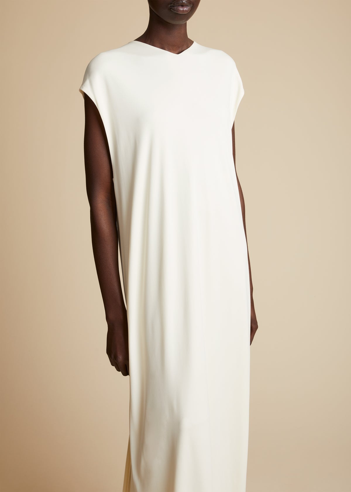 The Taylor Dress in Cream - 4