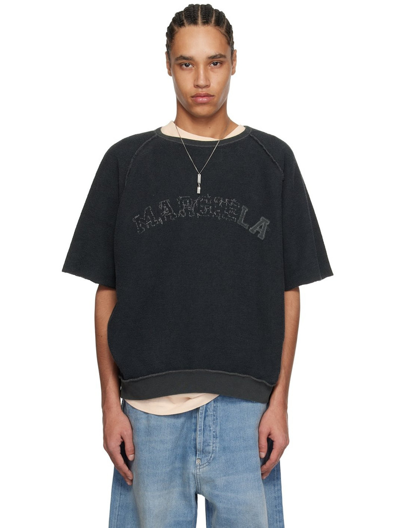 Black Logo Short-Sleeve T-shirt 1