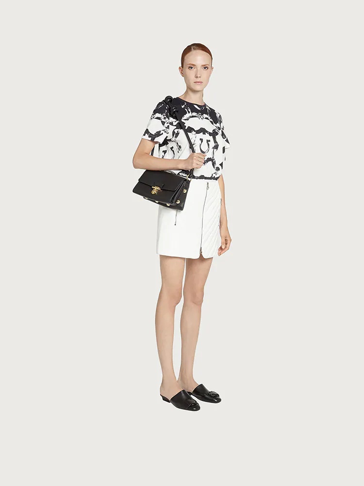FERRAGAMO GLAM SHOULDER BAG - 5