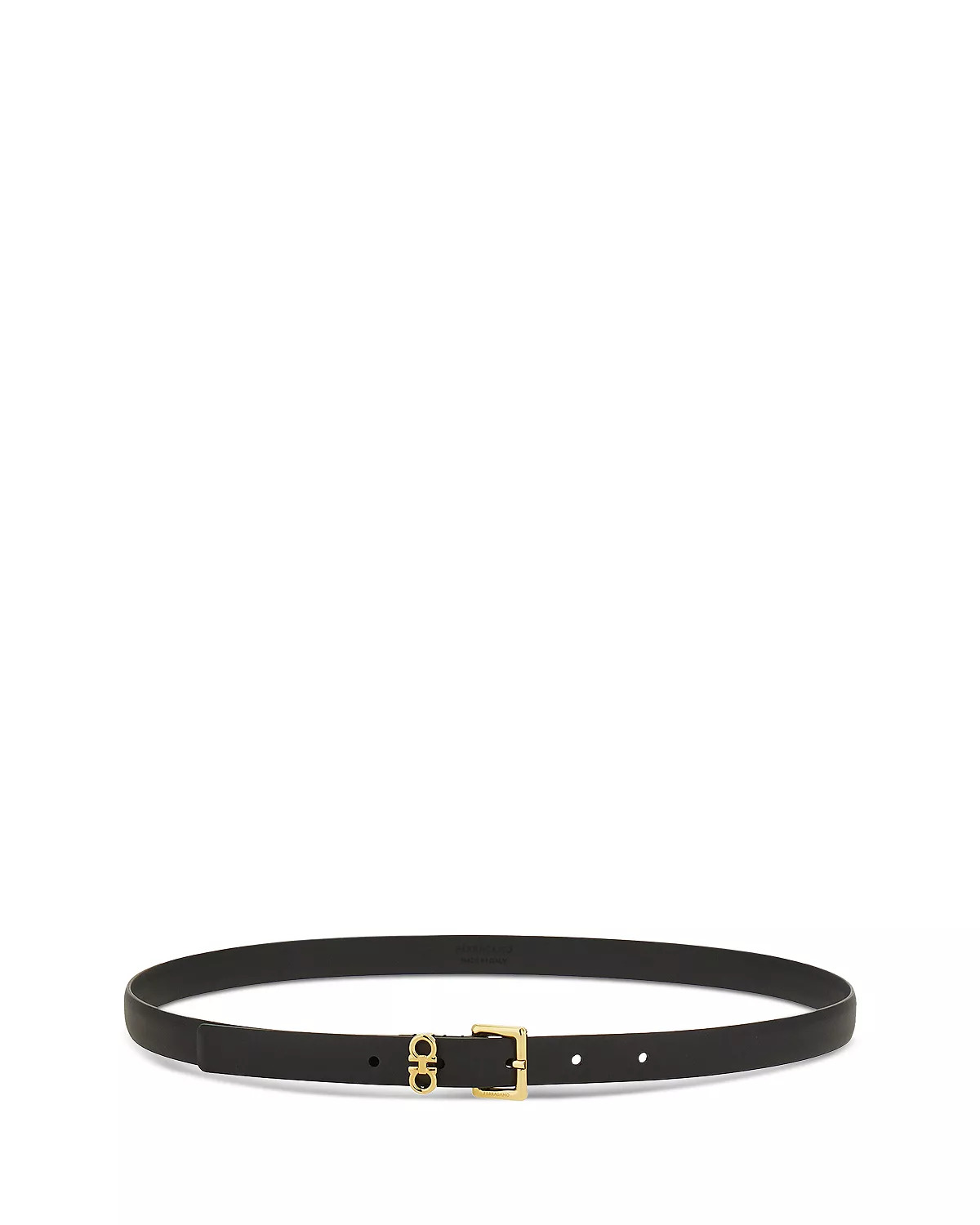 Women's Gancini Leather Belt - 5