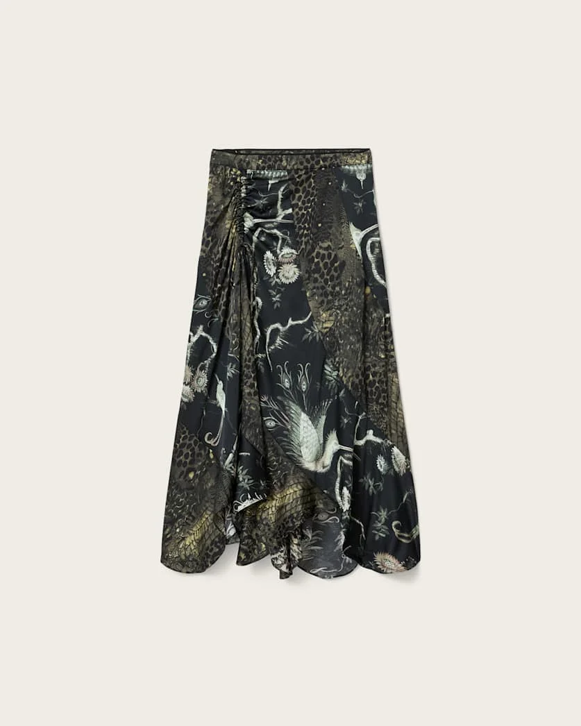 ARLEEN PANELLED MAXI SKIRT - 1