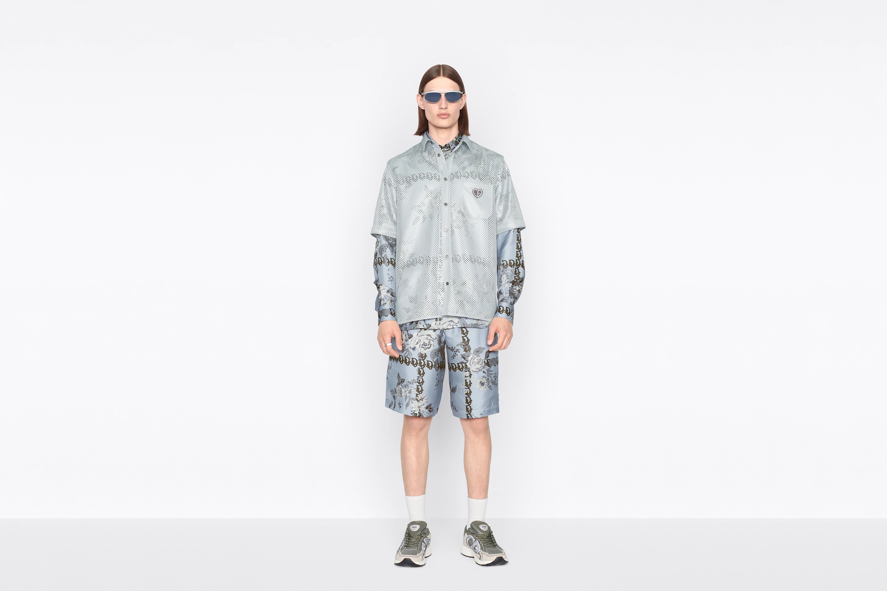 Dior Oblique Floral Bermuda Shorts - 4