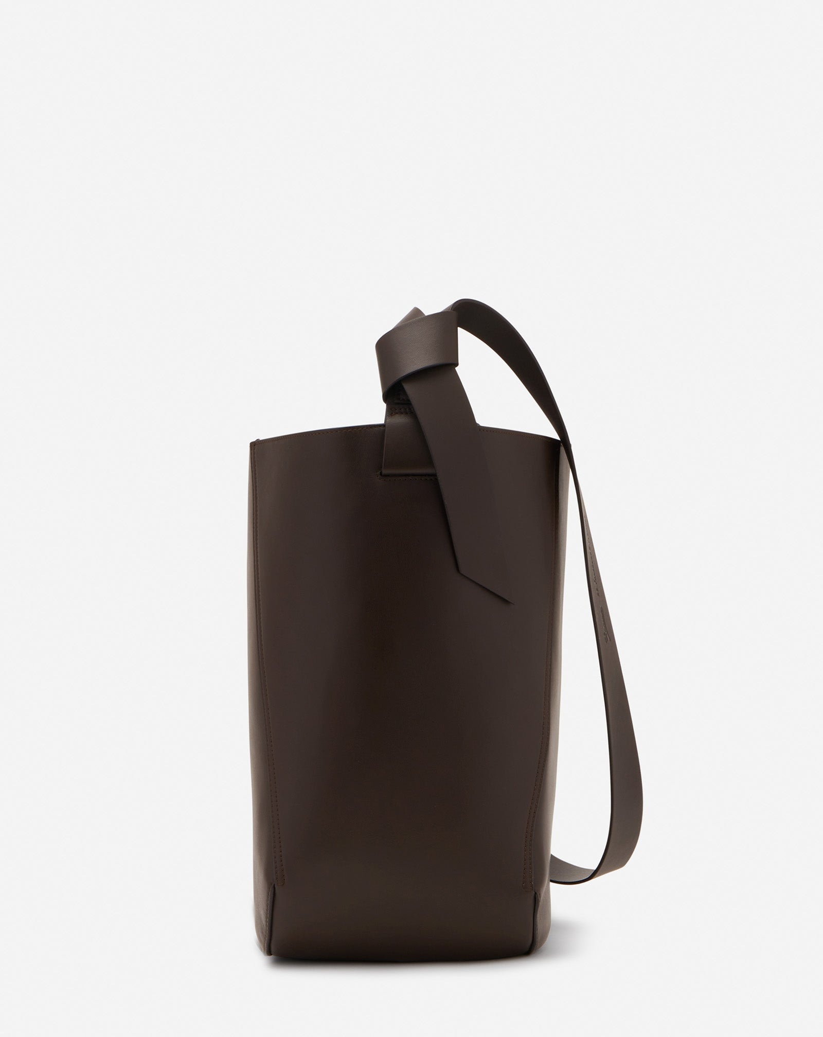 LEATHER MM HOBO TIE BAG - 1