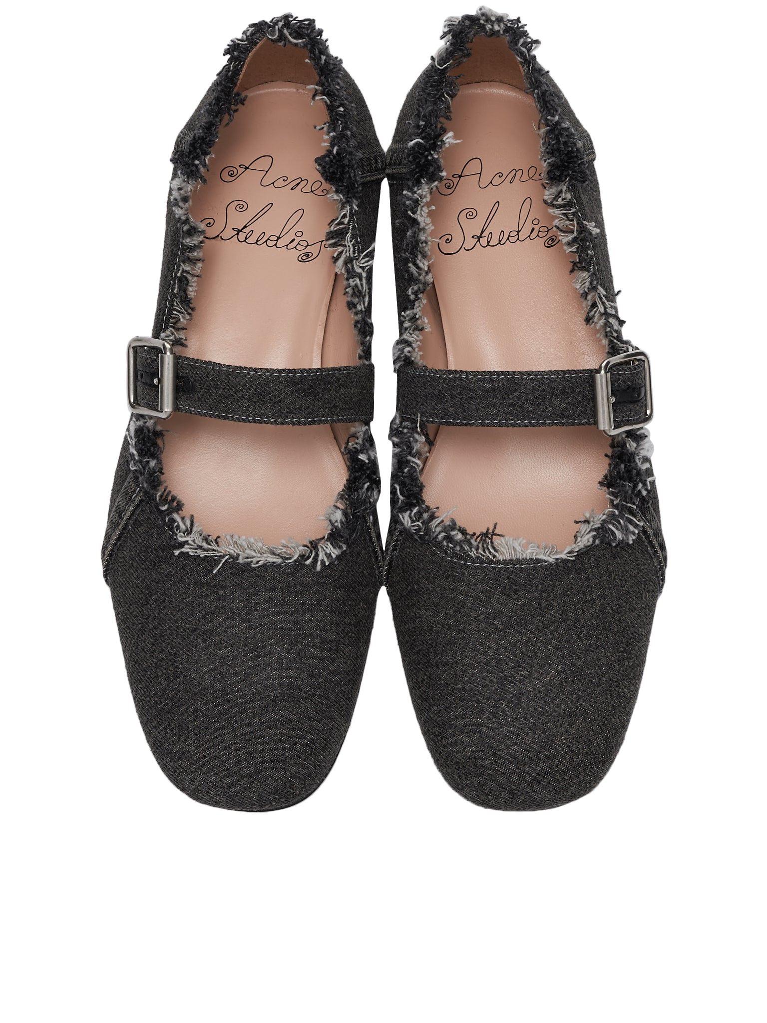 Denim Flat Shoes - 7
