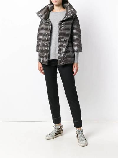 Herno feather down puffer jacket outlook