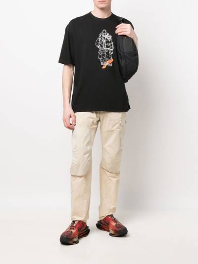 Ten C graphic-print short-sleeve T-shirt outlook