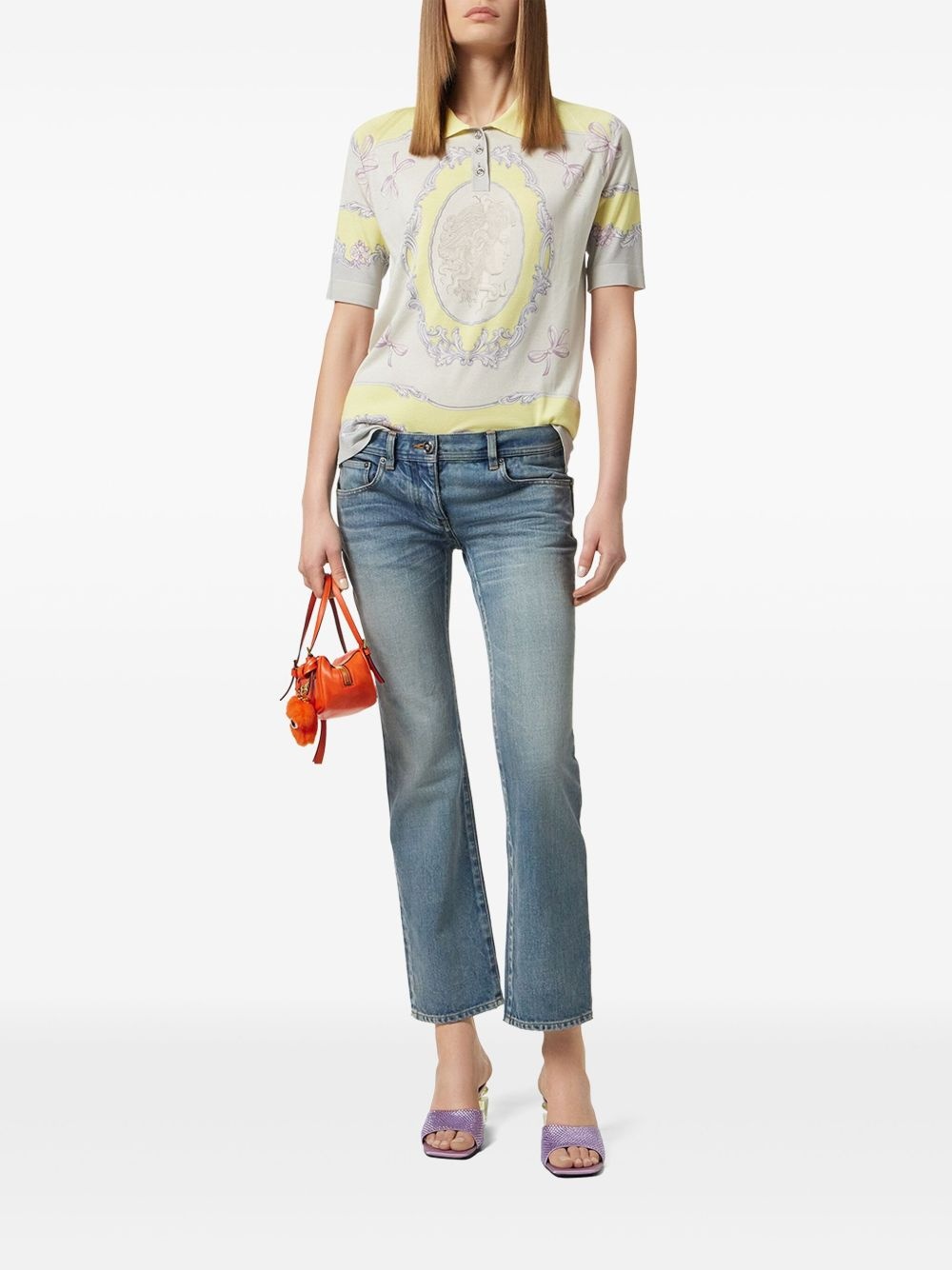 Made in Japan cropped jeans - 2