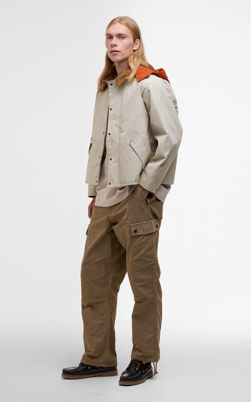 Barbour BARBOUR X KAPTAIN SUNSHINE SHORT CRUISER CLAY outlook