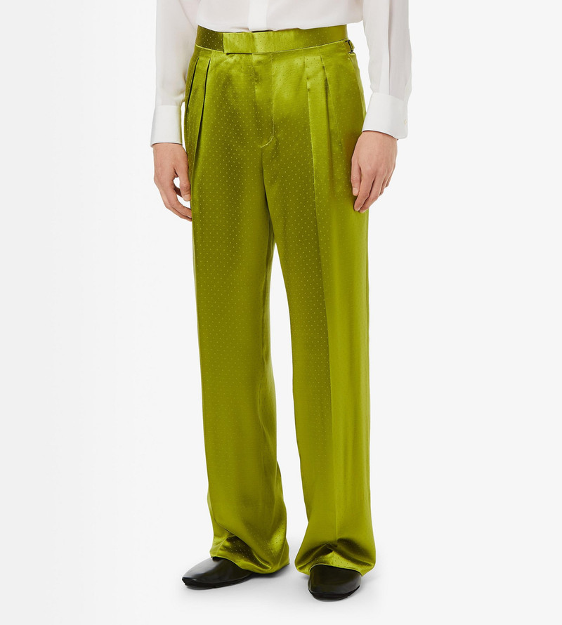 FLUID TINY POLKA DOT DOUBLE PLEAT PANT 3