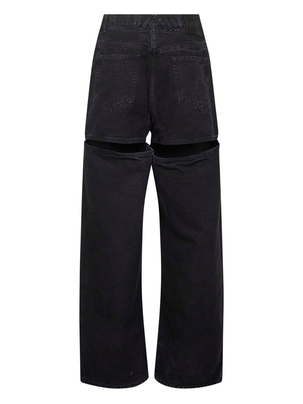 cut-out jeans - 2