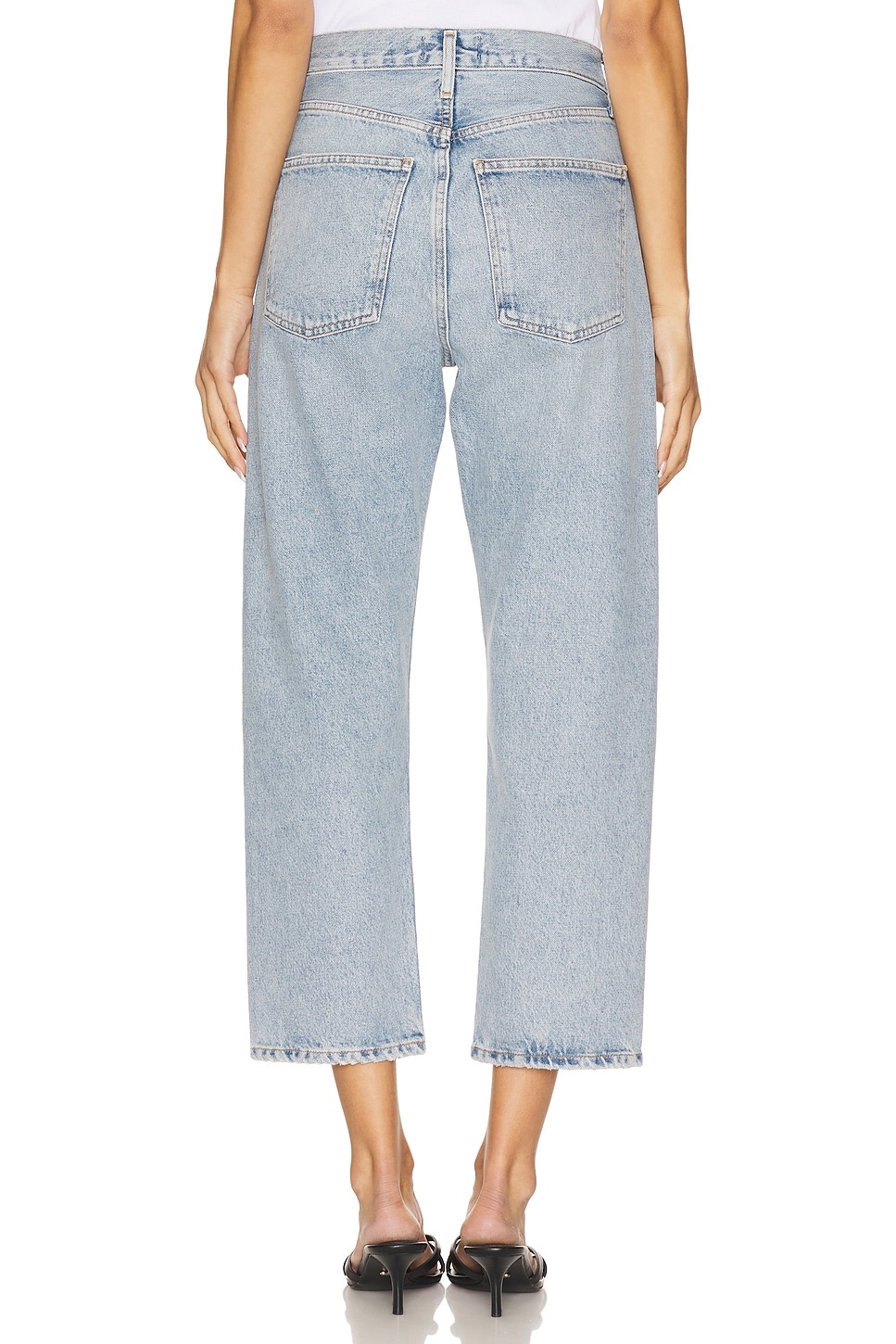 90's Mid Rise Straight Crop - 4