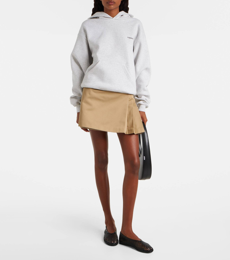 COPERNI Logo cotton-blend jersey hoodie outlook